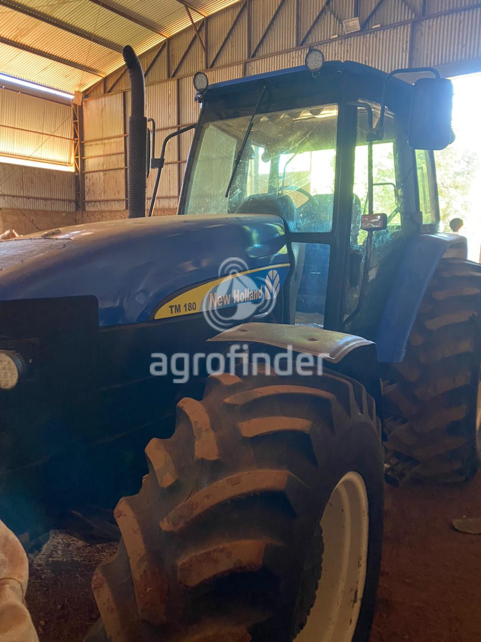 Trator New Holland Tm 180 Ano 2006 Agrofinder 3256